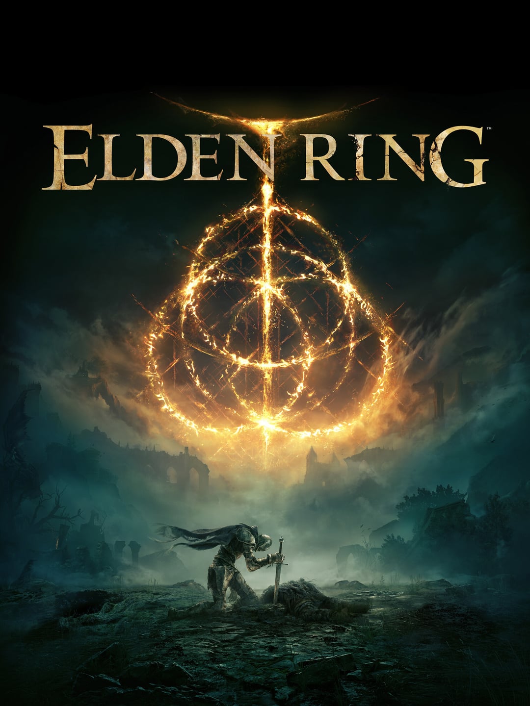 A photo of the cover for a Elden Ring video game