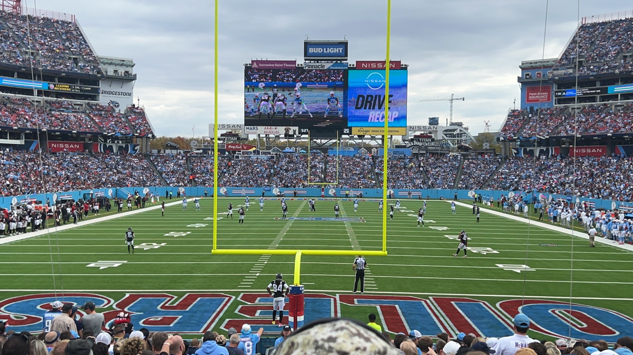 A photo of Nissan Stadium at a Tennessee Titans Game.